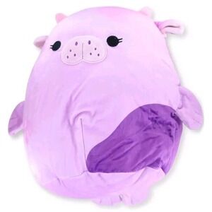 NWT Squishmallows‎ 12 Inch Sea Life Plush | Stasia the Purple Spotted Sea Cow